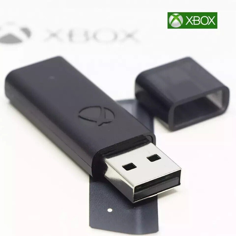 Microsoft Xbox Adapter Wireless Receiver with USB Extension Cable for Windows 10