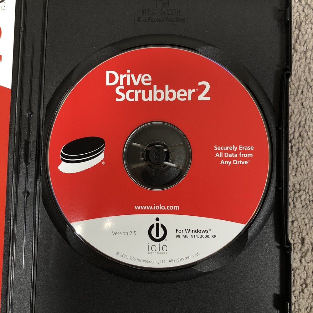 IOLO Drive Scrubber 2 Unlimited PCs Computer Software