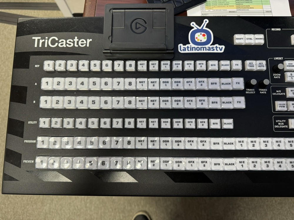 NewTek TriCaster TCXD860 with XD850 Control Surface Full