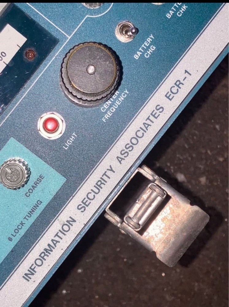 Bug detector counter surveillance device ECR-1 Information Security Associate