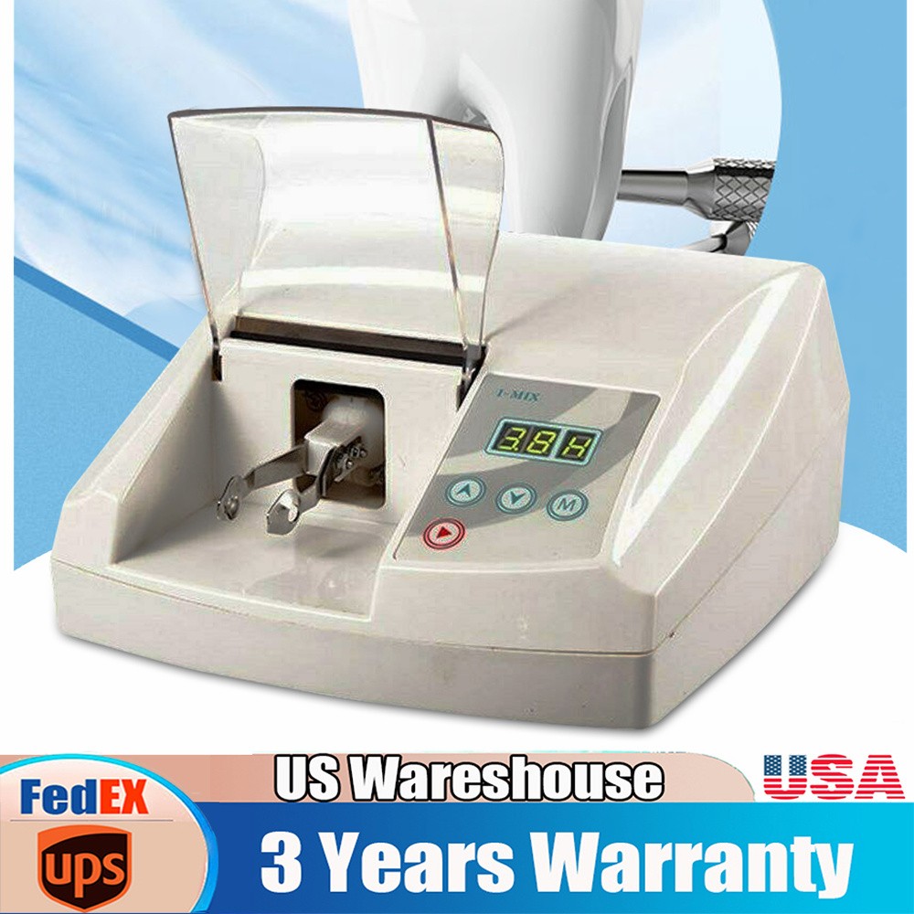 Dental Lab Digital Amalgamator Amalgam Capsule Mixer Triturator Speed Adjustable