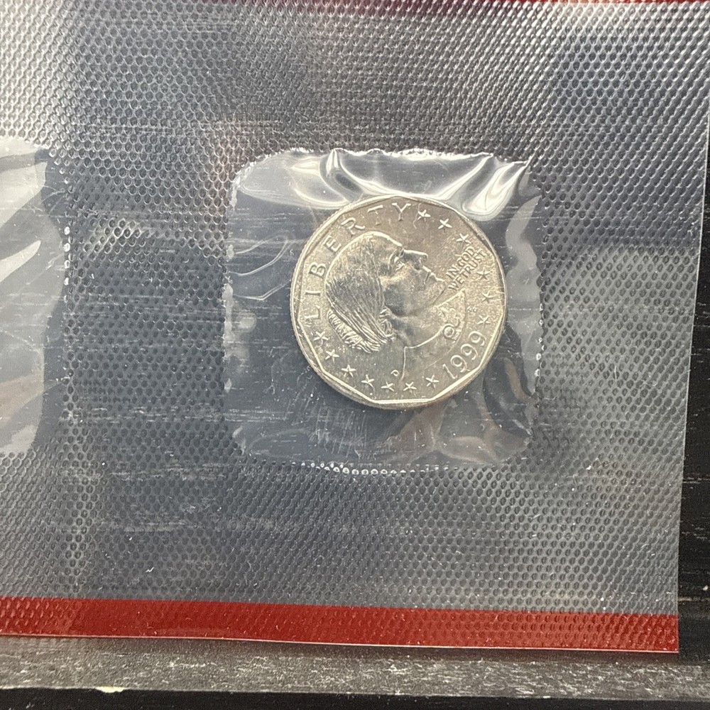1999 Susan B Anthony Uncirculated Coin Set