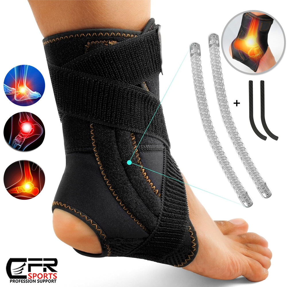 Ankle Support Brace, Adjustable Compression Ankle Braces for Sports Protection