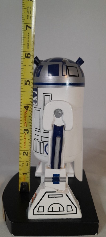 Kurt Adler 7-Inch Blue & White Star Wars R2D2 Nutcracker