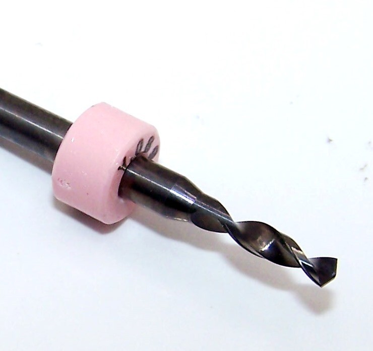 #43 (.0890") Carbide Drill - PCB Type Kyocera Tycom 100.0890.400