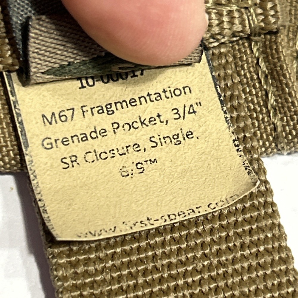 FirstSpear M67 Fragmentation MOLLE Grenade Pocket Pouch