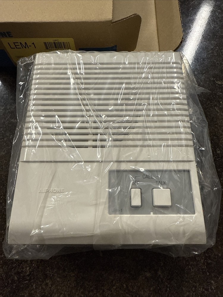 Aiphone LEM-1 Open Voice Master Intercom Accepts One Door or Sub-Master Intercom
