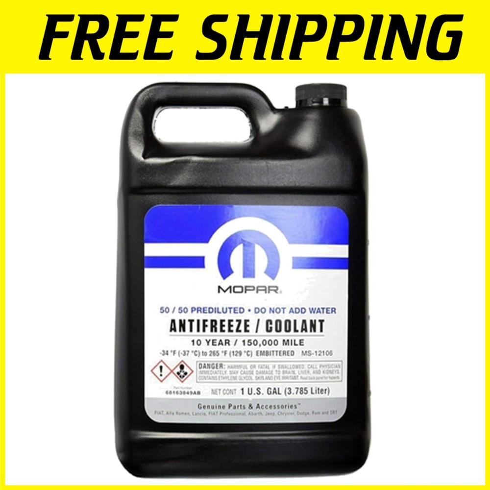 Long-Lasting Coolant Antifreeze - Easy Application