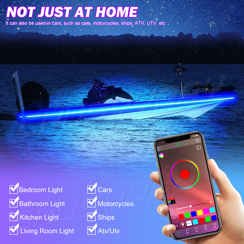 16.4ft LED Strip Lights Remote Control Bedroom for pool table Use