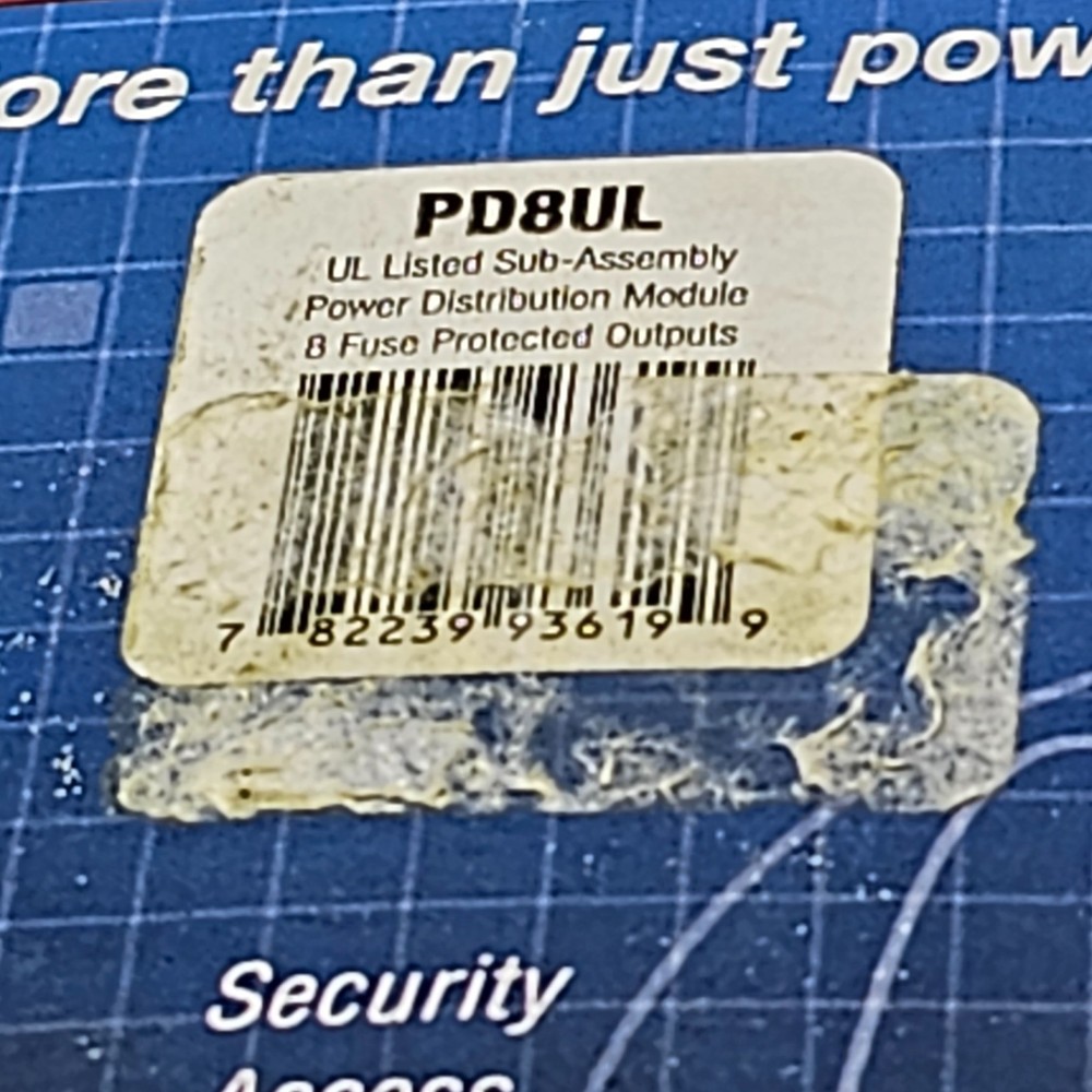 Altronix PD8UL: Power Distribution Module Eight (8) Fuse Protected