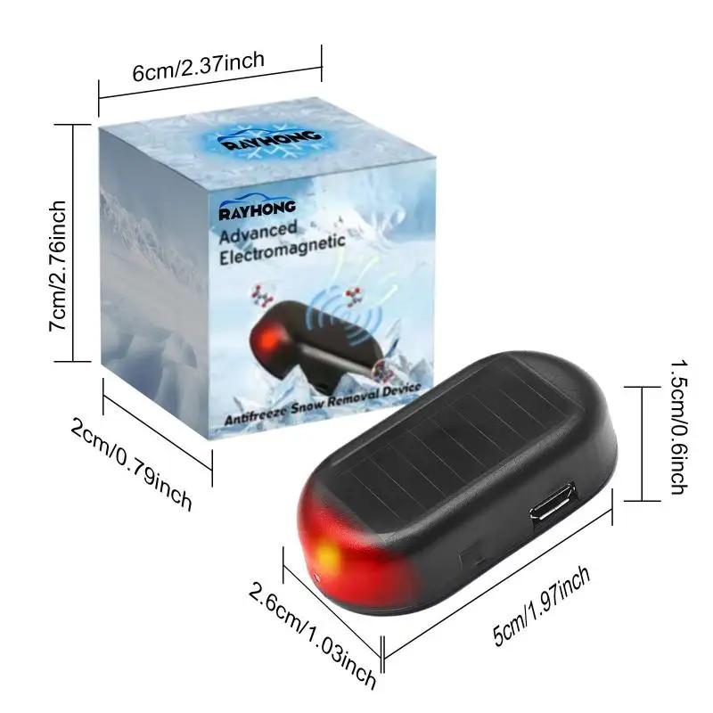 Winter Antifreeze Car Electromagnetic Molecular Defroster Front Rear Windshield