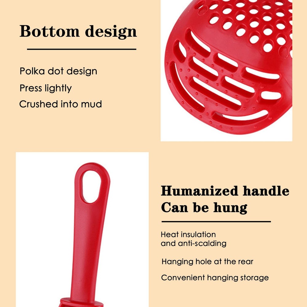 3 Pack Multifunctional Kitchen Cooking Spoon, 6 in1 Kitchen Gadgets Strainers...