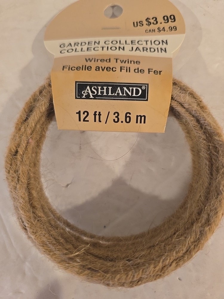 Ashland Garden Collection Wired Twine 12ft
