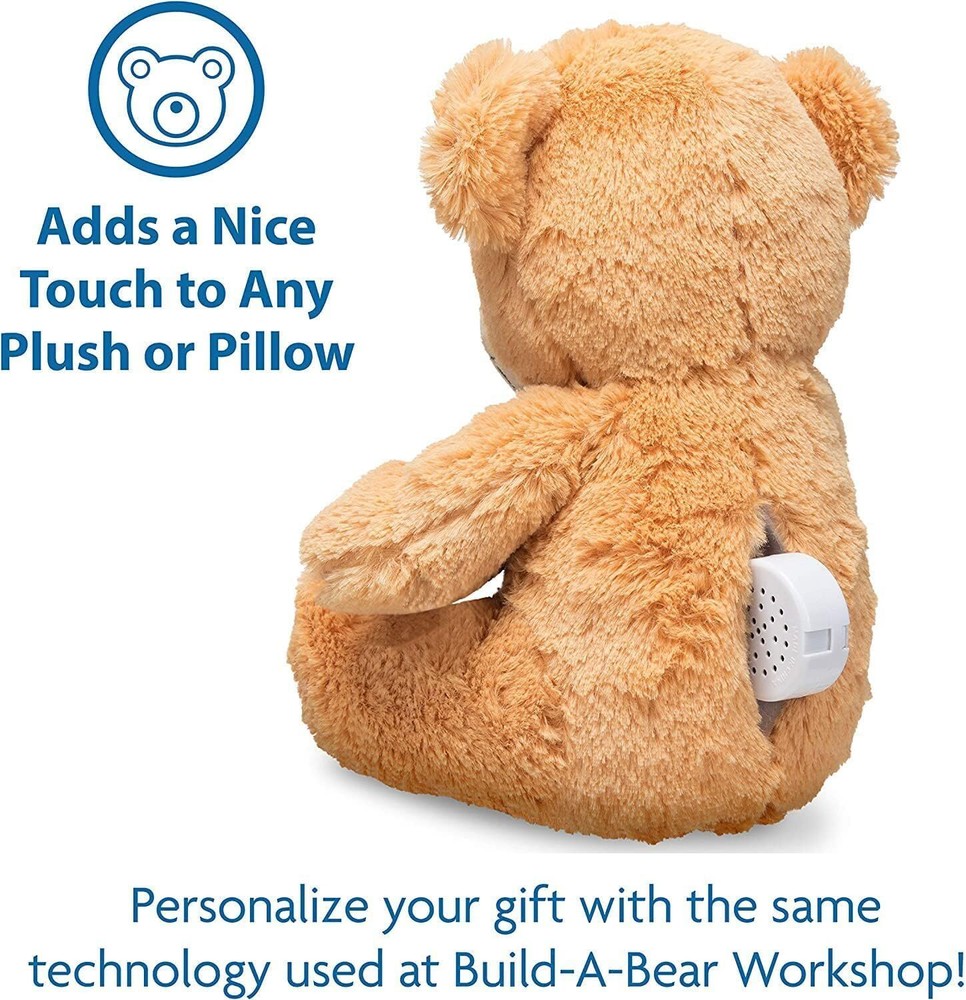 60 Second Multi-Message Voice Recorder, Record Custom Messages for Plush Toy,...