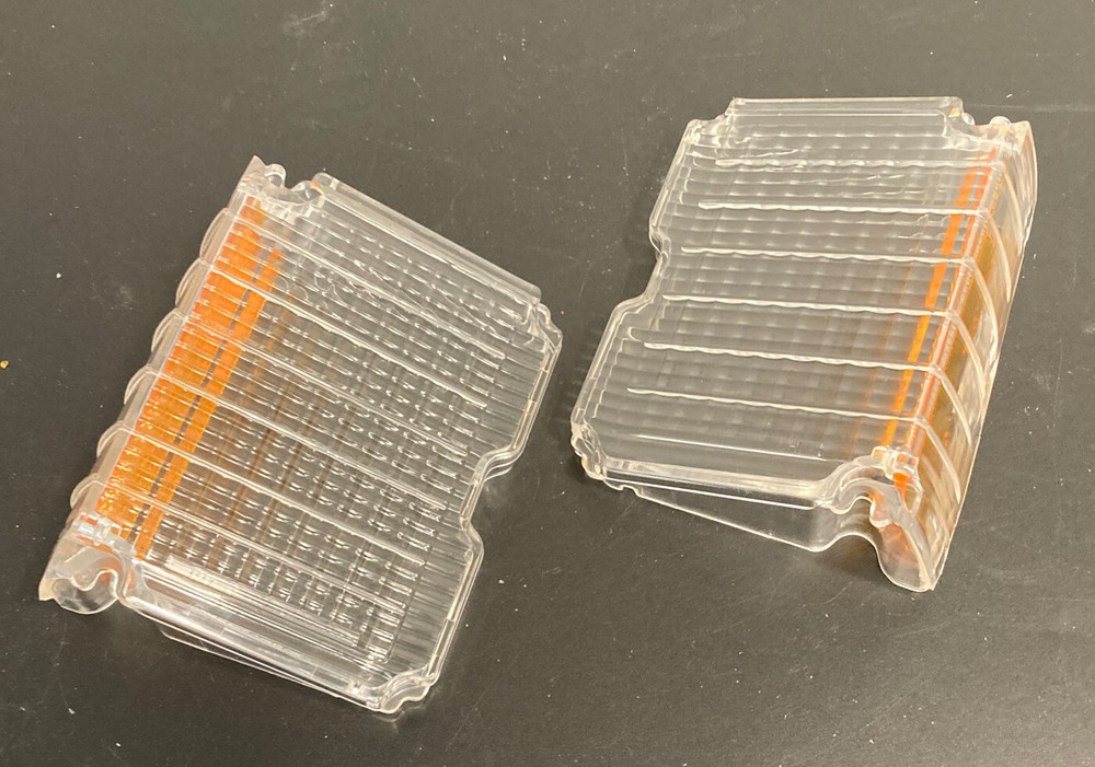 1972 Chevelle Clear Parking Lamp Light Lenses Pair (Right & Left)