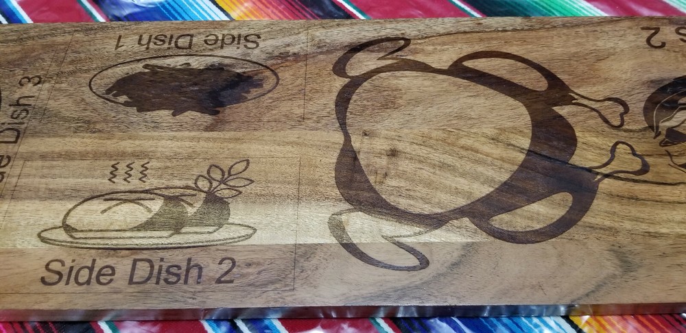 large wooden cutting board
