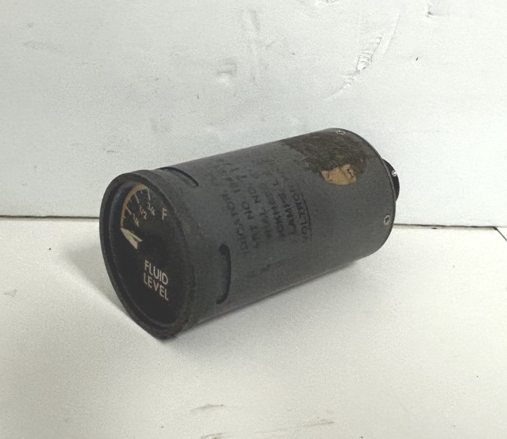 Lockheed L1011 Aircraft Fluid Quantity Indicator P/N 124.061