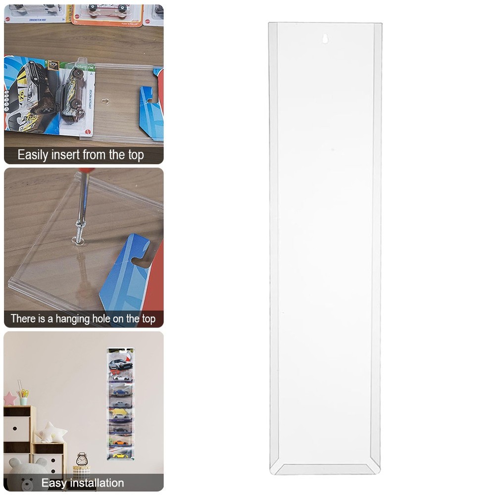 10Pack Diecast Display Case Wall Mountable For Hot-Whee~ Premium Series