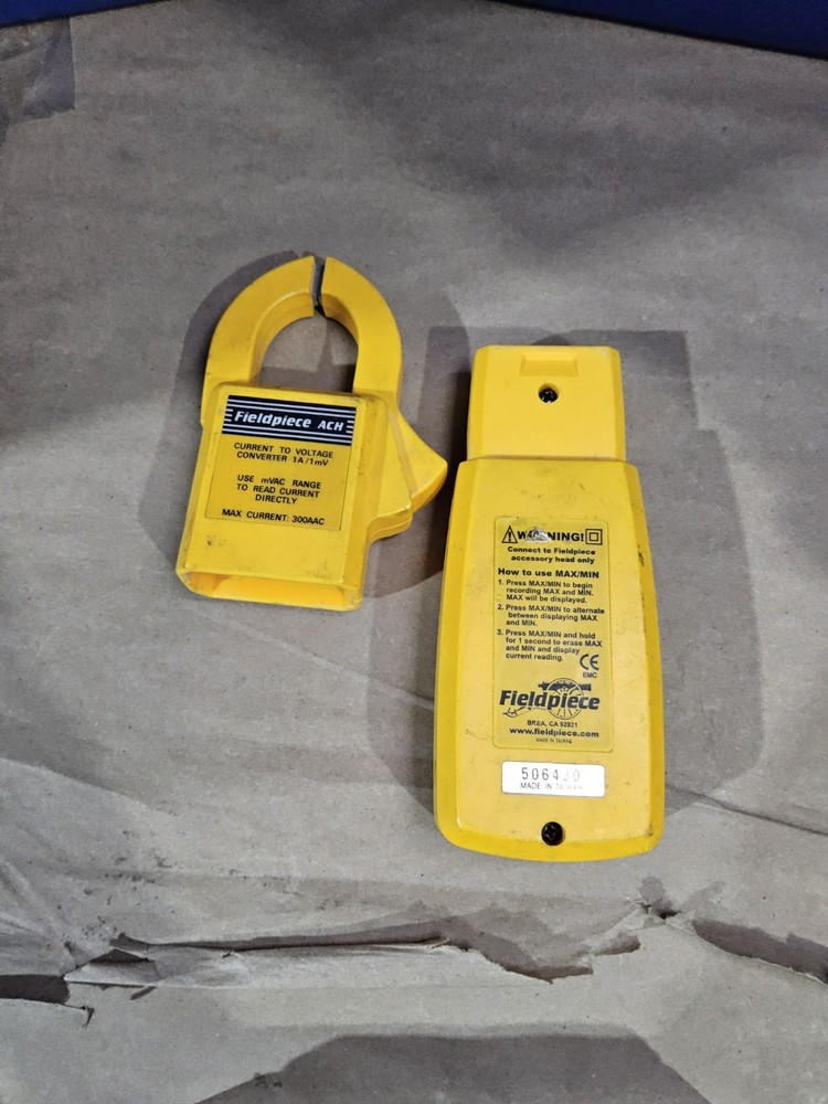 +Fieldpiece EHDL1 and Fieldpiece ACH
