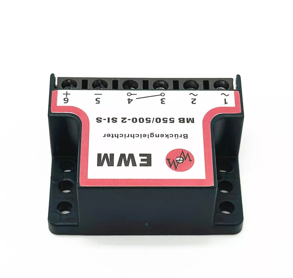 EWM MB 550/500-2 SI-S Full-Wave Brake Rectifier Module 1 PCS