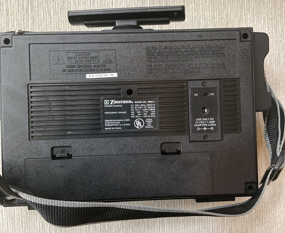 Emerson Multiband Receiver Radio Model MBR-1 / Direction Finder