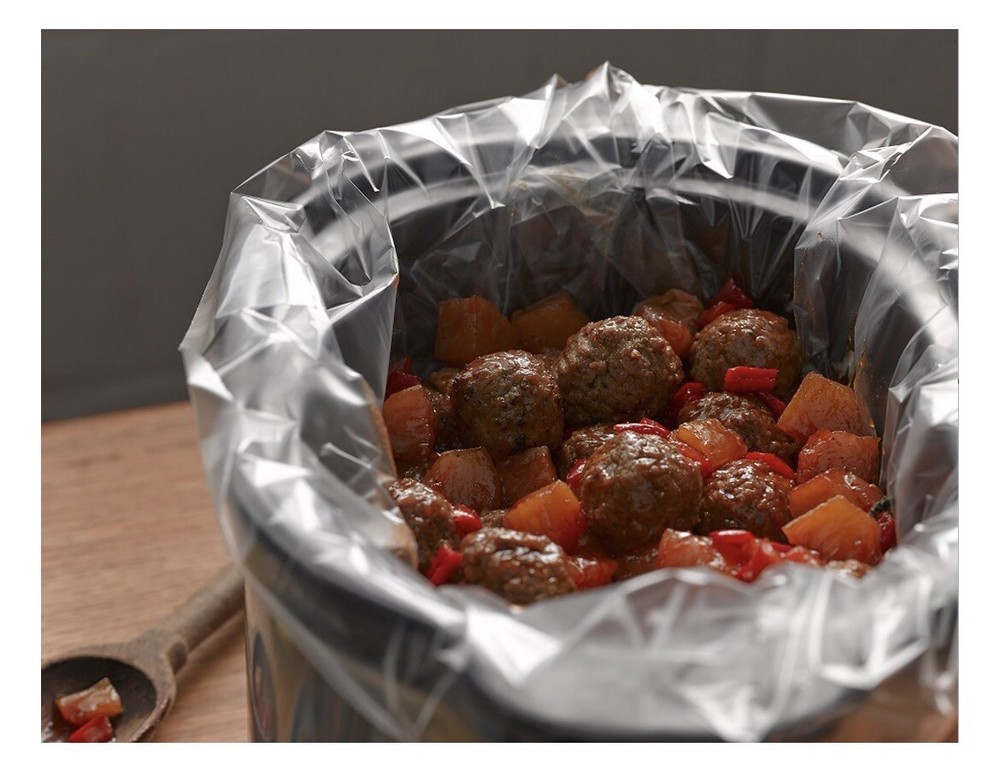 Small Slow Cooker Liner for Kitchen Use, Fits 1-3 Quarts 5 Count