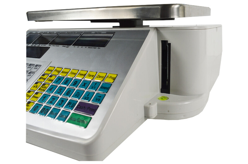 66lb Digital Computing Price Scale Supermarket Barcode Printer Electronic Scale