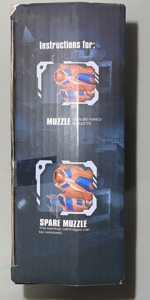 Frost Nova 4 Hand Pulled Soft Bullet Projection Dart Guns 120 Bullets by BAIXIN