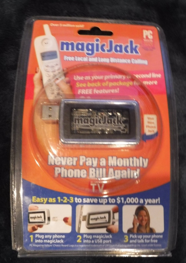 magic-jack A921 USB Phone Jack - NEW IN WRAP