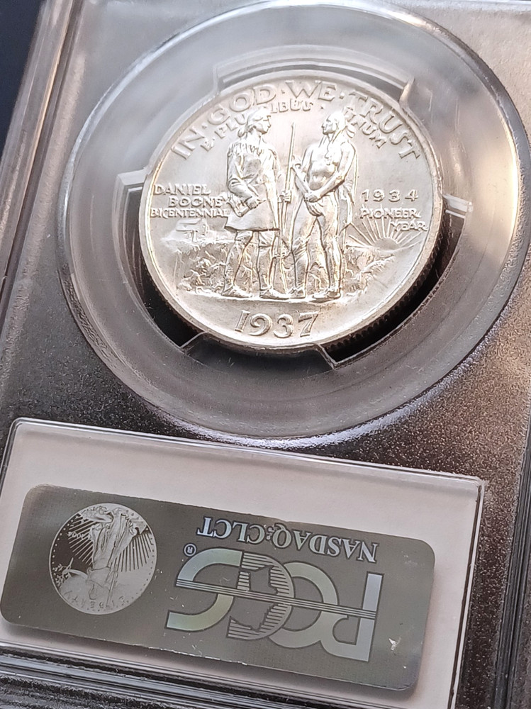 1937 PCGS MS64 Boone Commemorative Half Dollar