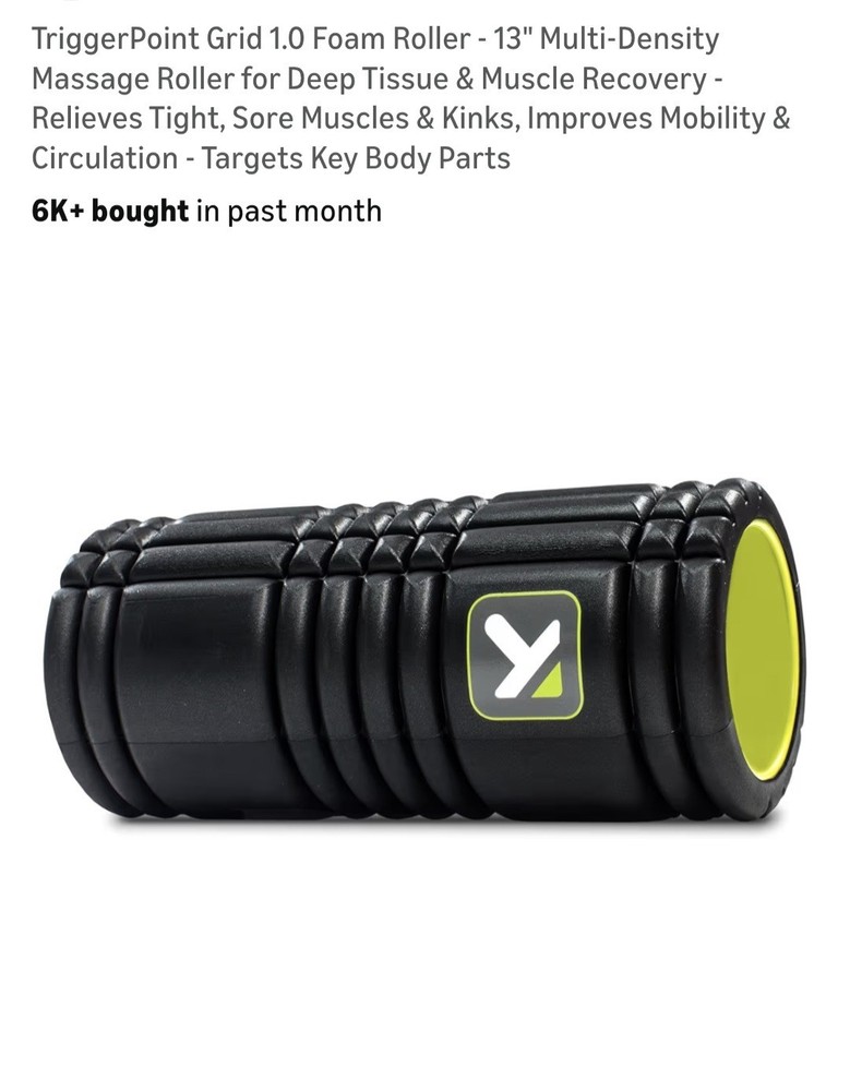 Triggerpoint Grid Foam Roller Density Level 2