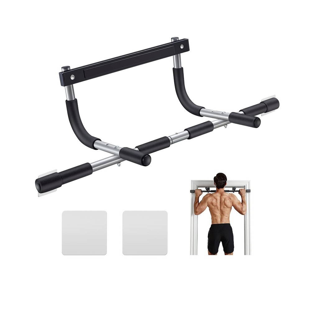 Pull Up Bar for Doorway, Thickened Steel 440 lbs Capacity, Multi-Grip