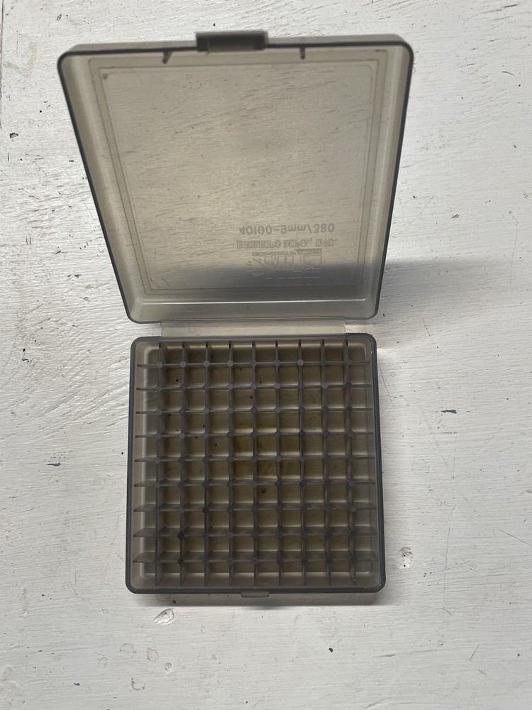 plastic ammo storage boxes (Qty 2) 9mm/380ACP