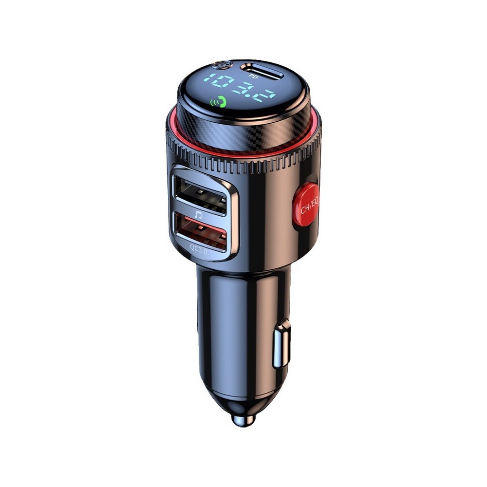 Car Bluetooth FM Transmitter PD 45W Car Charger Power Adapter Cigarette Lighter
