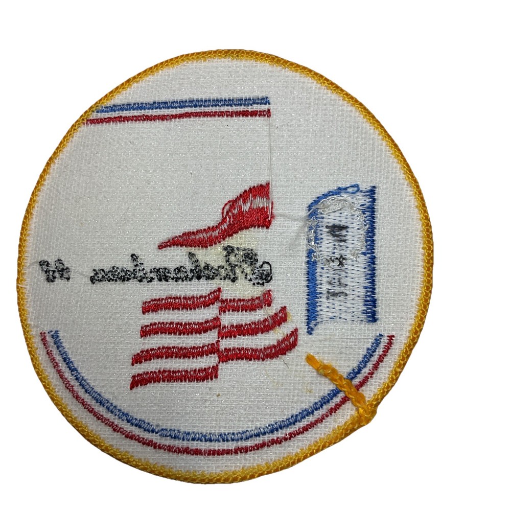 Embroidered patch commemorating the Rochambeau 1988 event