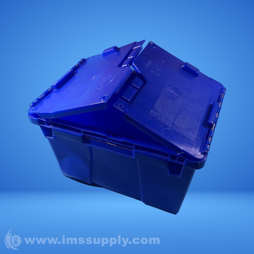 Orbis FP06, Blue Attached Lid Container, Plastic 3480