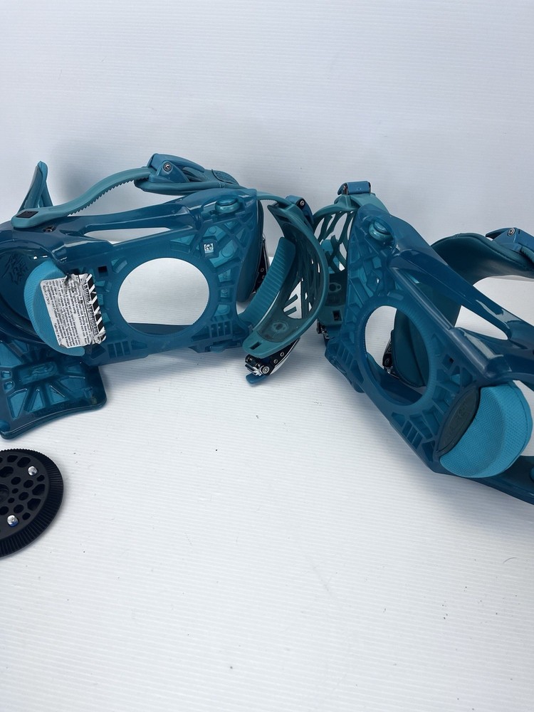 RIDE Snowboard Binding Fixations KS S Emerald US 4-7 Read Description Unused