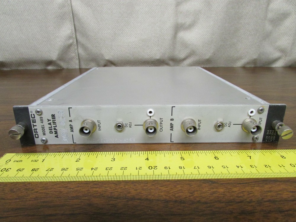 ORTEC 489 Delay Amplifier Plugin NIMBIN CAMAC