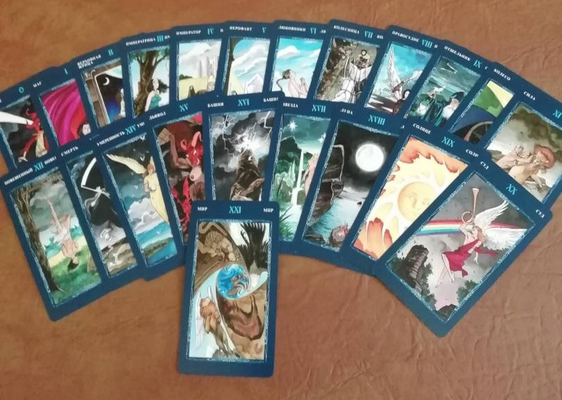 Джованни Пелосини: Таро Мистической спирали Cards Deck Tarot Russian Edition