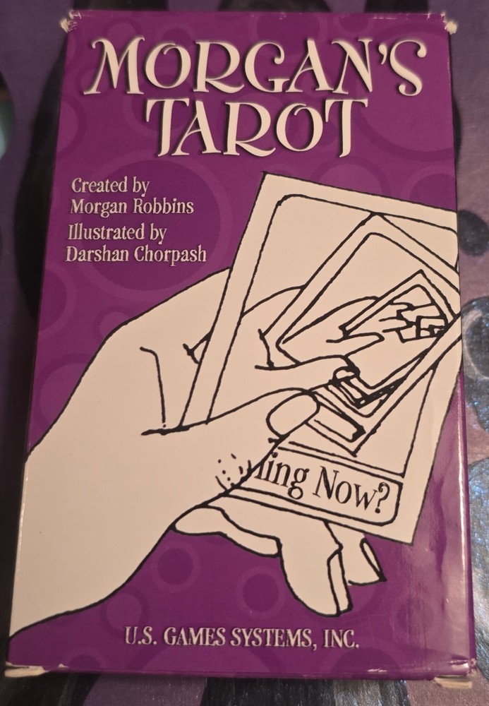 Morgan’s Tarot Deck 2009 Black And White Complete with Instructions OOP/RARE