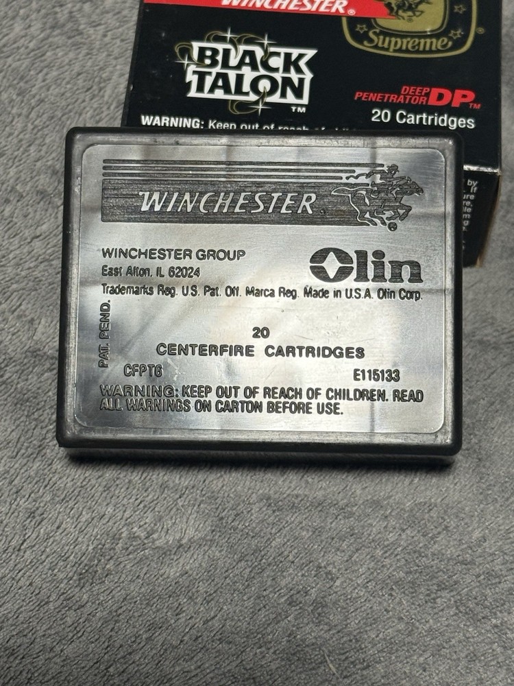 10mm Auto 200 GR SXT Black Talon Box EMPTY!!!