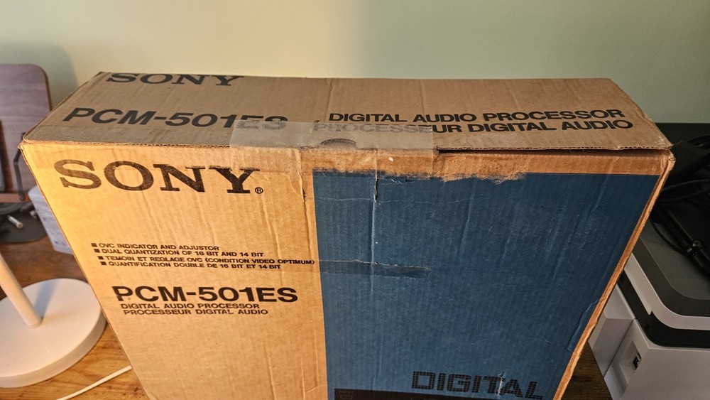 SONY PCM-501 Digital Audio Processor