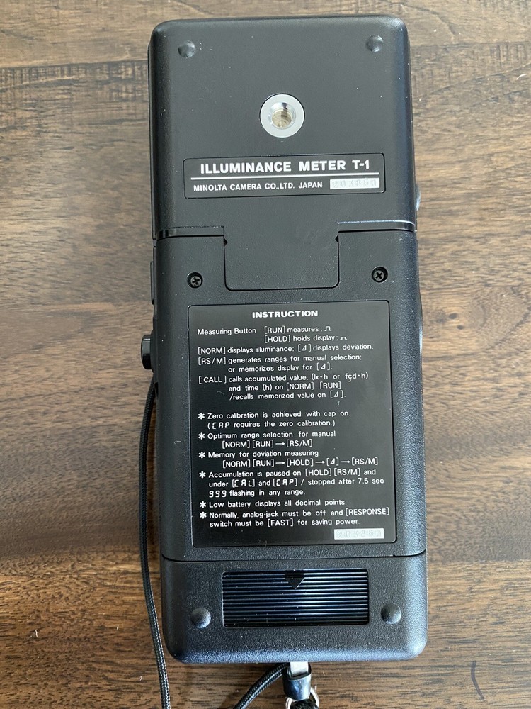 Minolta Illuminance Meter T-1