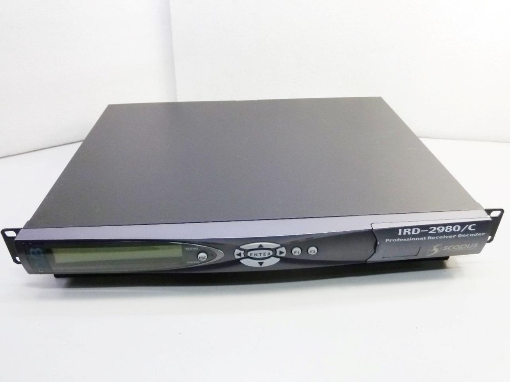 Scopus Professional Satellite Receiver / Decoder, IRD-2980 | IRD-2980/C |