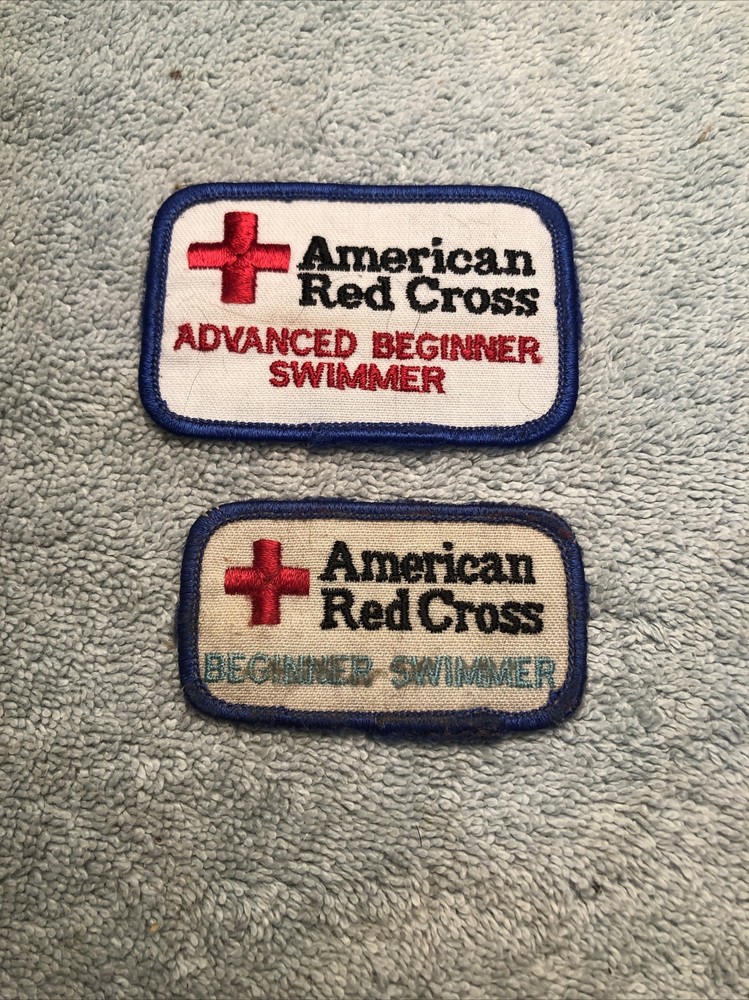 American Red Cross Swimmer Patch