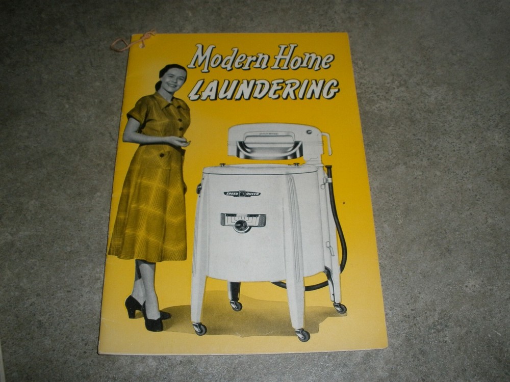 Modern Home Laundering Vintage 36 page Booklet (D4)