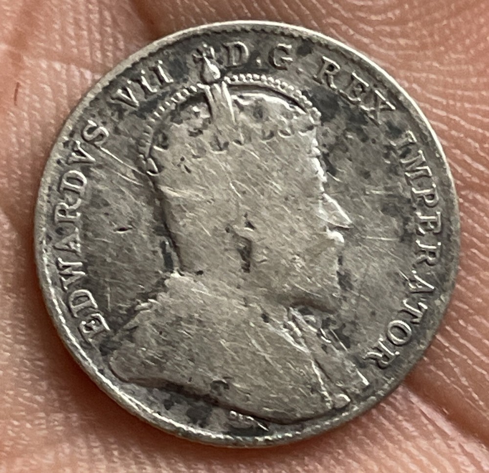 CANADA 1906 10 CENTS SILVER VERY NICE CONDITION G
