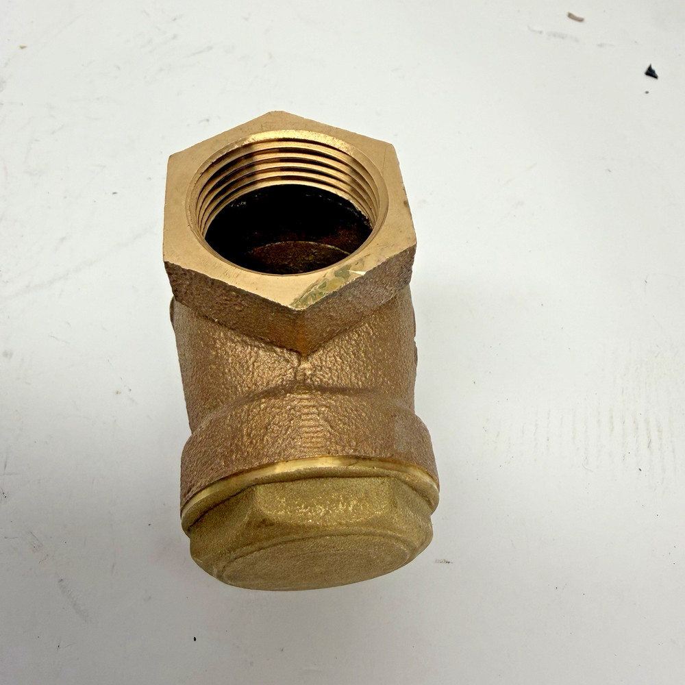 1" NPT BRASS CHECK VALVE