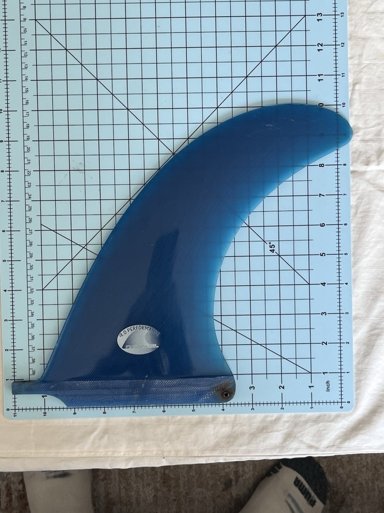 Fins Unlimited 9” Performance Longboard Surfboard Fin
