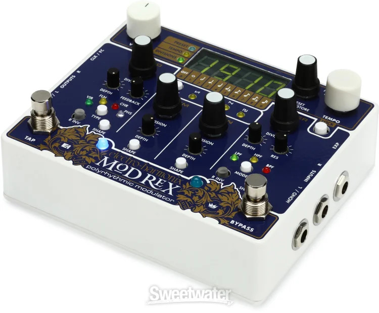 Electro-Harmonix Mod Rex Polyrhythmic Modulator Pedal